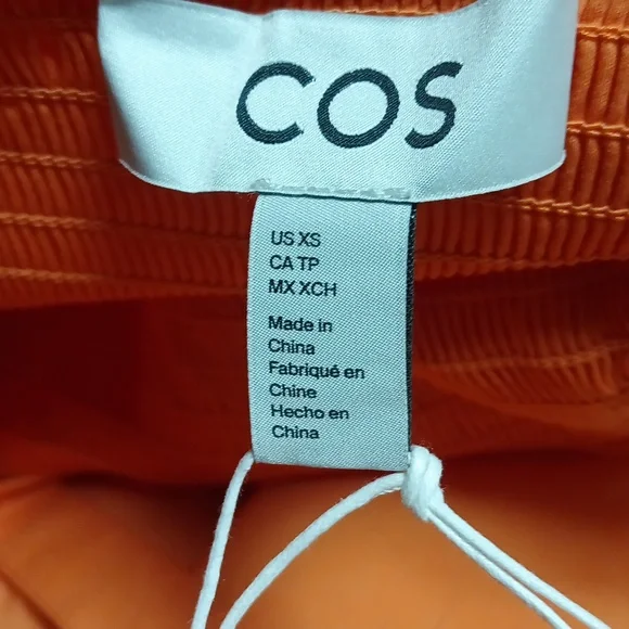 COS Tie Strap Smocked Dress - Picture 5 of 6